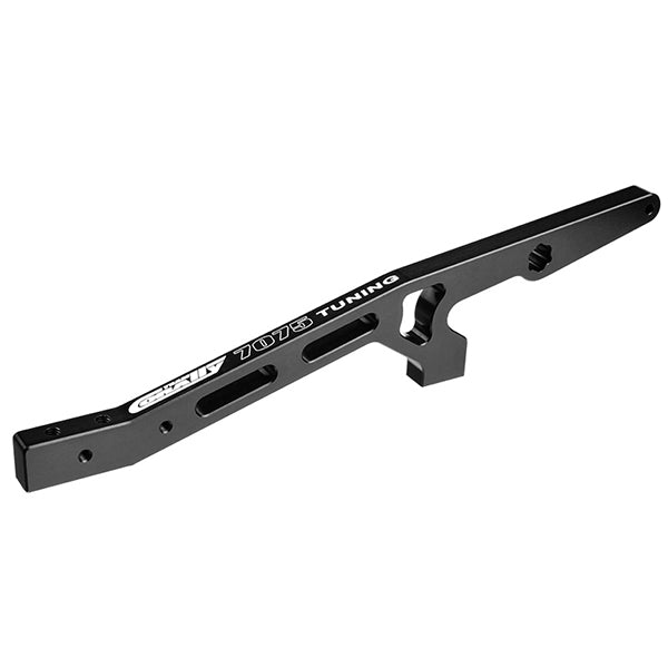 CORALLY CHASSIS BRACE V2 REAR SWISS 7075 T6 HARD BLACK TRUCK - High-Speed RTR RC Truck