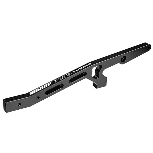 CORALLY CHASSIS BRACE V2 REAR SWISS 7075 T6 HARD BLACK TRUCK - High-Speed RTR RC Truck