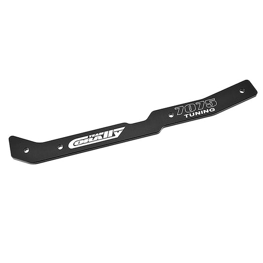 CORALLY CHASSIS STIFFENER XTR 7075 T6 3mm HARD BLACK ANODISED - High-Speed RTR RC Truck