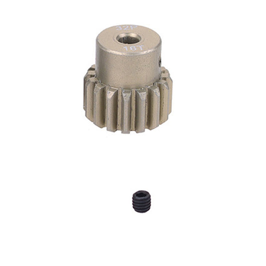 FASTRAX 32DP 18T ALUMINIUM 7075 PINION GEAR (3.2mm SHAFT) - RC Hobby Product