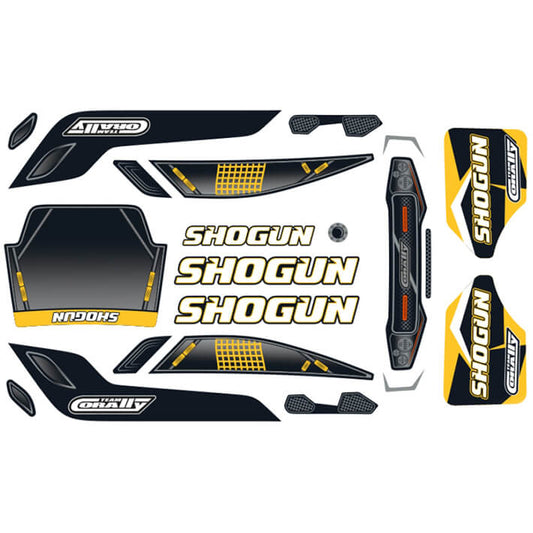 CORALLY BODY DECAL SHEET - SHOGUN XP 6S '2021' - High-Speed RTR RC Truck
