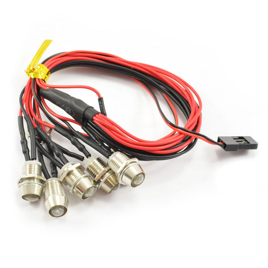 FASTRAX RED HEADLIGHTS (6PC) - RC Hobby Product