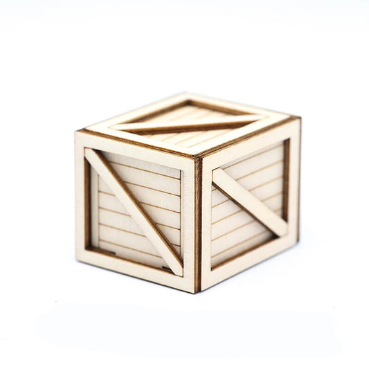 FASTRAX 1/18TH WOODEN BOX 32X38X29MM - RC Hobby Product