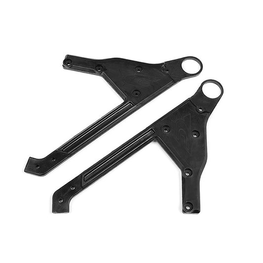 CORALLY WHEELIE BAR PLATE COMPOSITE L+R 2 PCS - High-Speed RTR RC Truck
