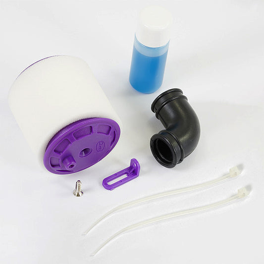 Fastrax 1/8th Air Filter w/Oil Re-Buildable - Purple - RC Hobby Product