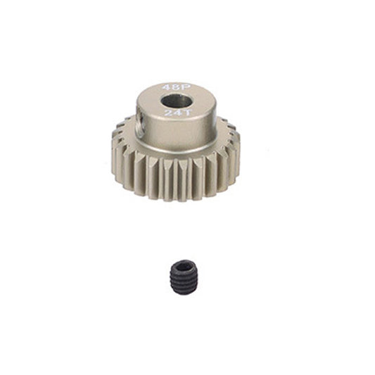 FASTRAX 48DP 24T ALUMINIUM 7075 PINION GEAR - RC Hobby Product