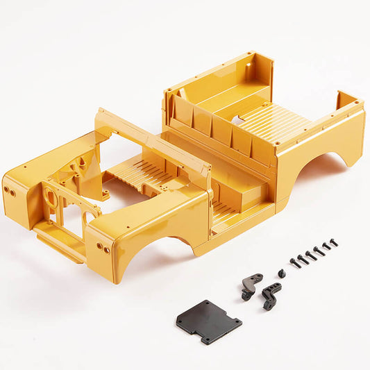 FMS 11202 CAR BODY YELLOW PAINTED - RC Hobby Product