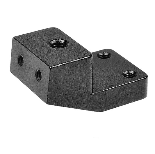 CORALLY STEERING DECK HOLDER XTR ALUMINIUM BLACK - High-Speed RTR RC Truck
