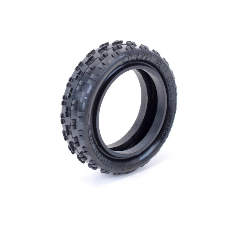 Schumacher Cut Stagger Low Profile 1/10 2WD Tyres - Yellow (Pr)